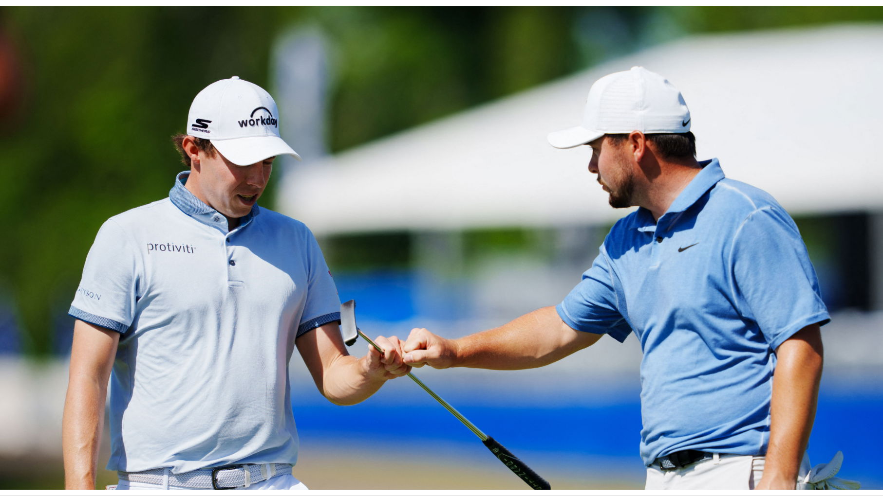 Matthew Fitzpatrick cracks underrated joke after first round of Zurich Classic
